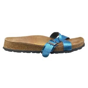 Papillio by Birkenstock Women’s Blue Slip On Sandal Size 36 US 5